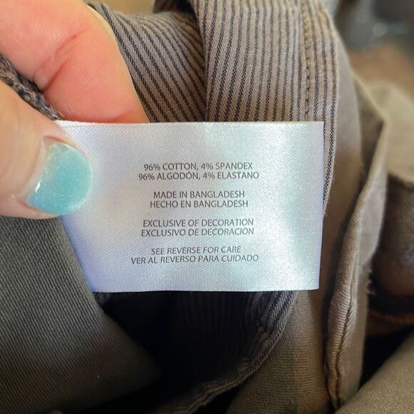 Gap Women’s Gray Relaxed Girlfriend Pants size 12 NEW - Picture 8 of 9